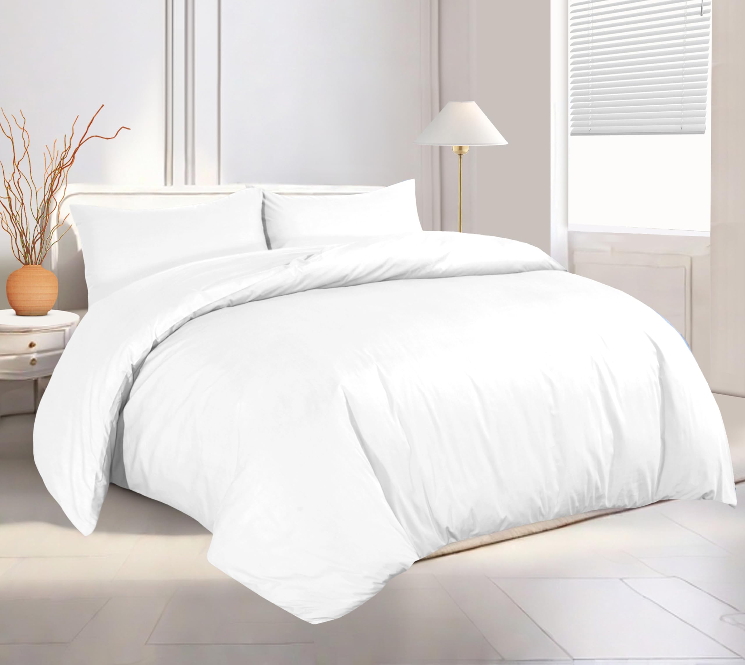 200TC Duvet Cover Bedding Set Single, Double, King - Image 3