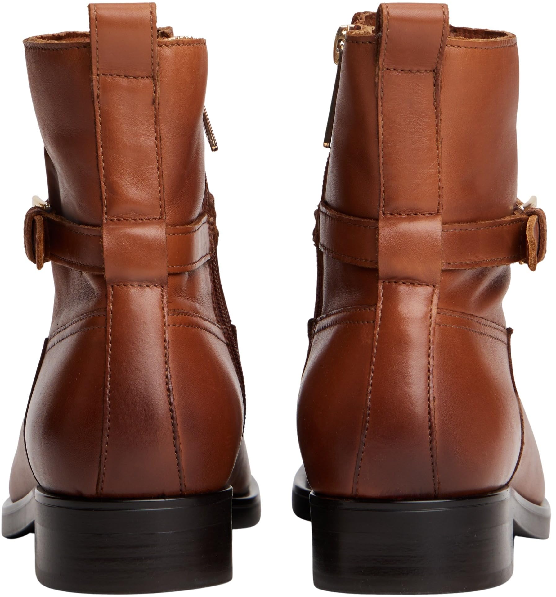 Tommy Hilfiger Botines Mujer Buckle Riding de piel
