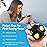 PILPOC theFube Fidget Cube with 12 Sides - Handy Anxiety Toys for Kids and Adults - Fidget Dice for Stress Relief & Focus - Anti Stress Cube for ADHD, ADD, with Carry Case Black
