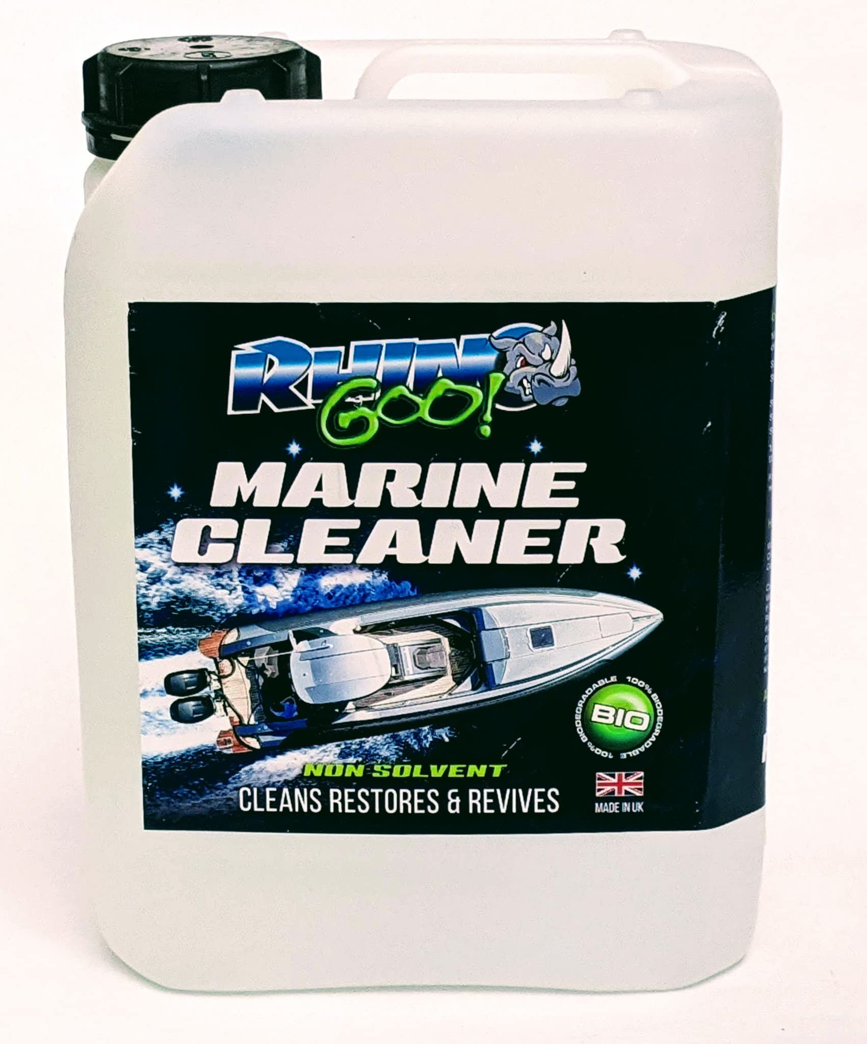 Marine Cleaner, Concentrated Boat Cleaner, Boat Canopy Cleaner, 5L