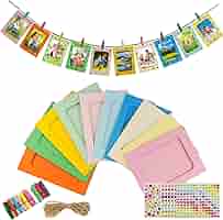 50 Pcs Paper Picture Frames 4 x 6 Inch Paper Photo Frame