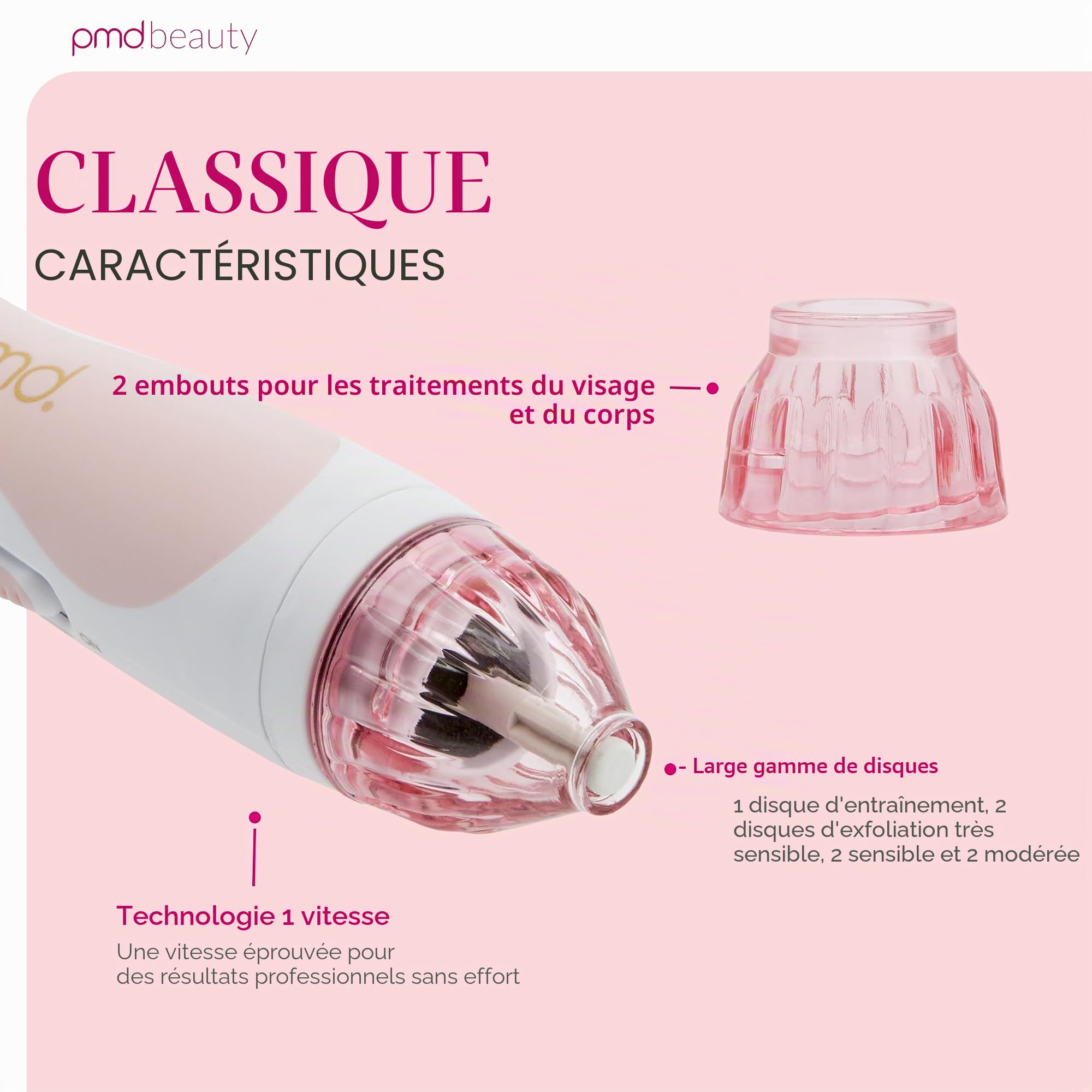 PMD Personal Microderm Classic Set - Blush For Unisex 12 Pc