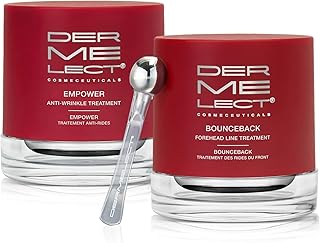 Dermelect Wrinkle Targeting Kit – Anti-Aging Facial Treatment Duo for Fine Lines, 11 Lines, Crow’s Feet & Expression Wrinkles