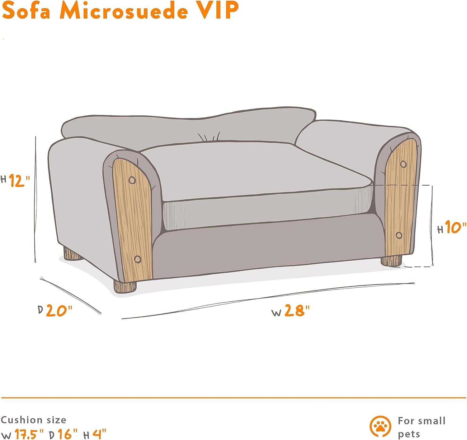 Moots VIP Pet Bed V2 (Chocolate, Medium)