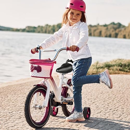 Miniatura 4 de Sillín de bicicleta de 12/14/16 pulgadas: asiento de bicicleta suave - Cómodo cojín de sillín de bicicleta para niños y niñas, bicicleta de