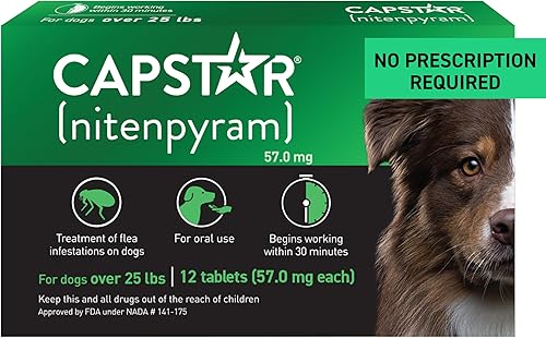 Miniatura 15 de Novartis Capstar Verde para perros de más de 25 libras - 6 tabletas