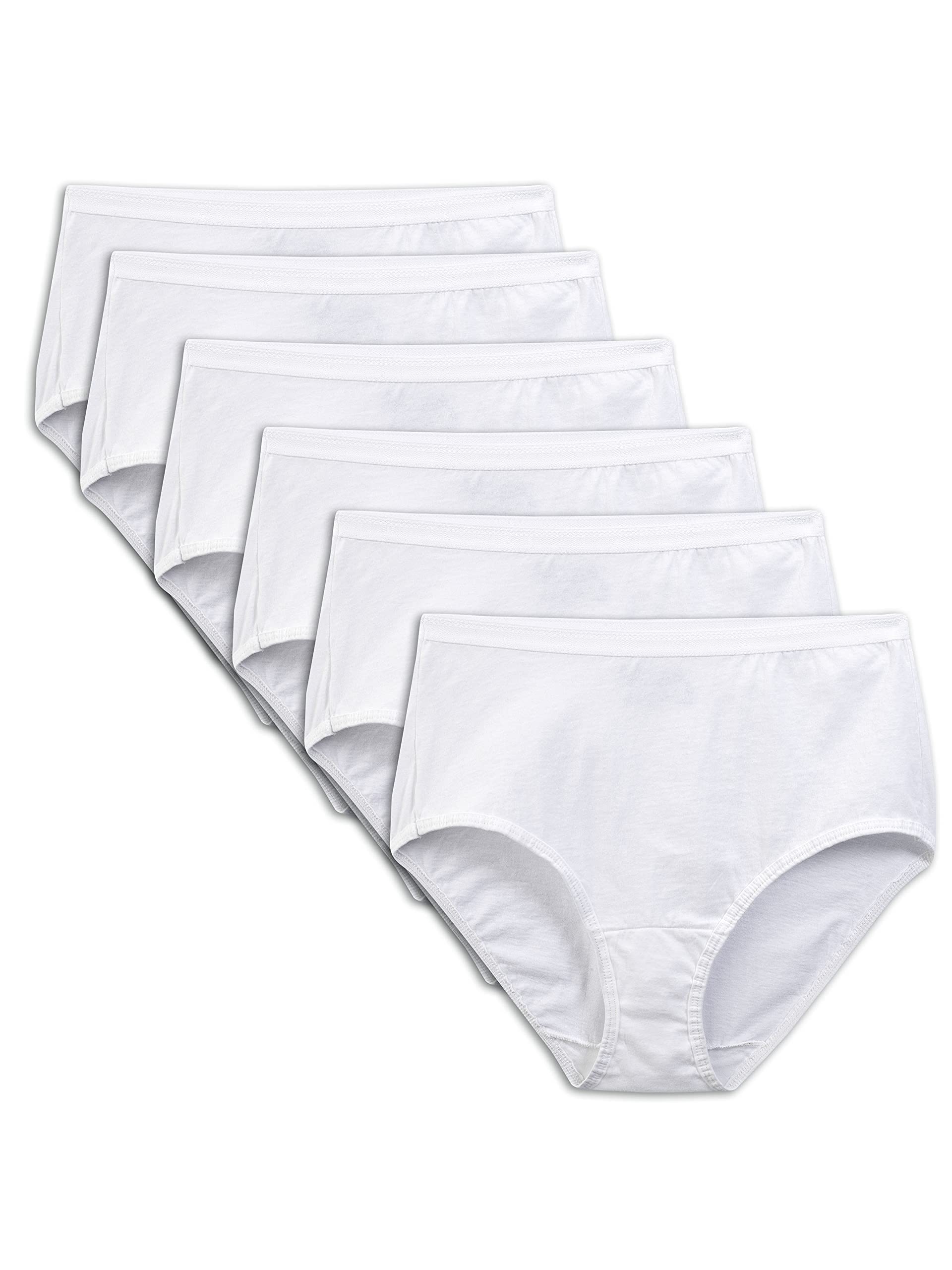 Fruit of the Loom Cotton Boyshort Panties Ropa Interior para Hombre (Pack de 3) para Mujer