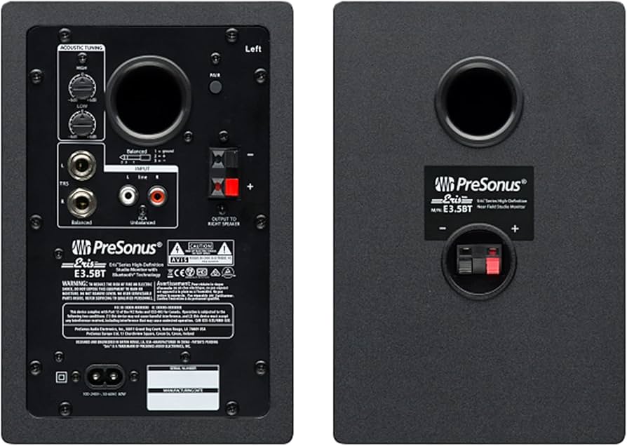 PreSonus ERIS E3.5 BT ケーブル付 Amazon.com: PreSonus Eris E3.5 BT Bluetooth Studio Monitor Pair