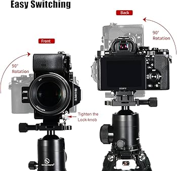 Amazon.com : SUNWAYFOTO LS-63 Rotating Collar for a7rv a7riv a7m4
