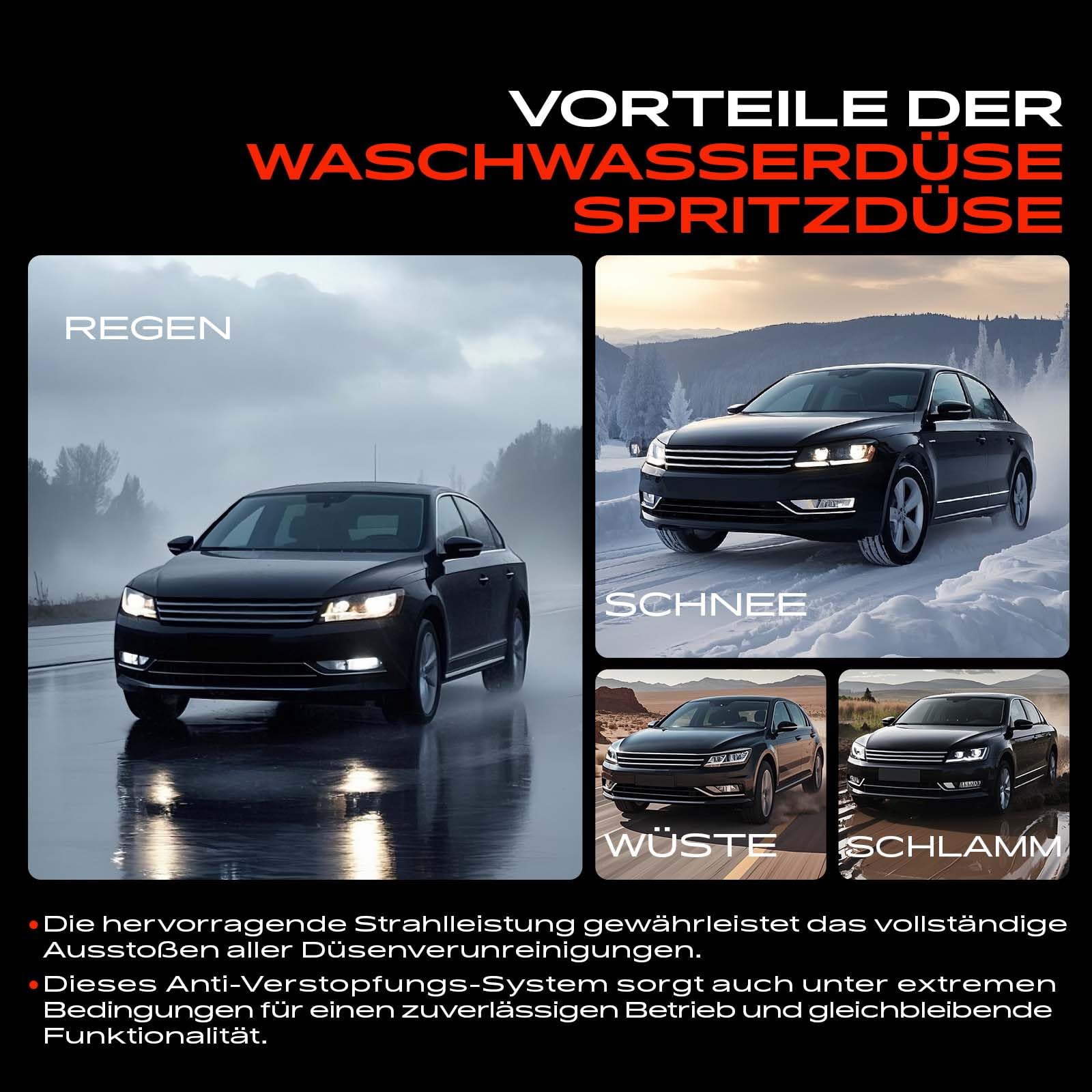 Frankberg Dysza natryskowa do spryskiwacza przednia szyba przednia lewa/prawa, kompatybilna z klasą B W245 B 150 B 160 B 170 B 170 NGT B hatchback Replace# A2048601692,2048601692