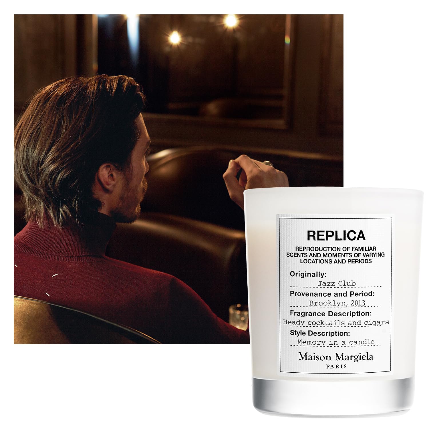 MAISON MARGIELA REPLICA Jazz Club Candle 165g : Amazon.sg: Home