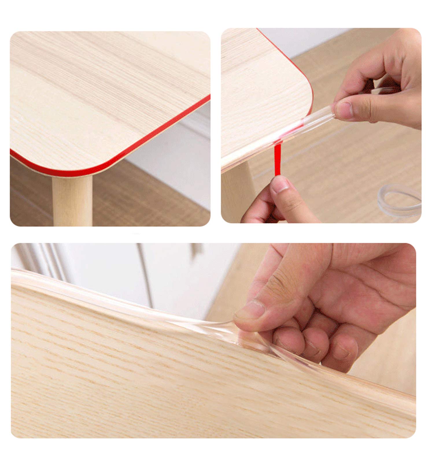 protector de bordes，protectores de esquinas de mue Protectores de esquina de parachoques Seguridad infantil Material de silicona de alta elasticidad Protectores de esquina de bebé for gabinete de vent