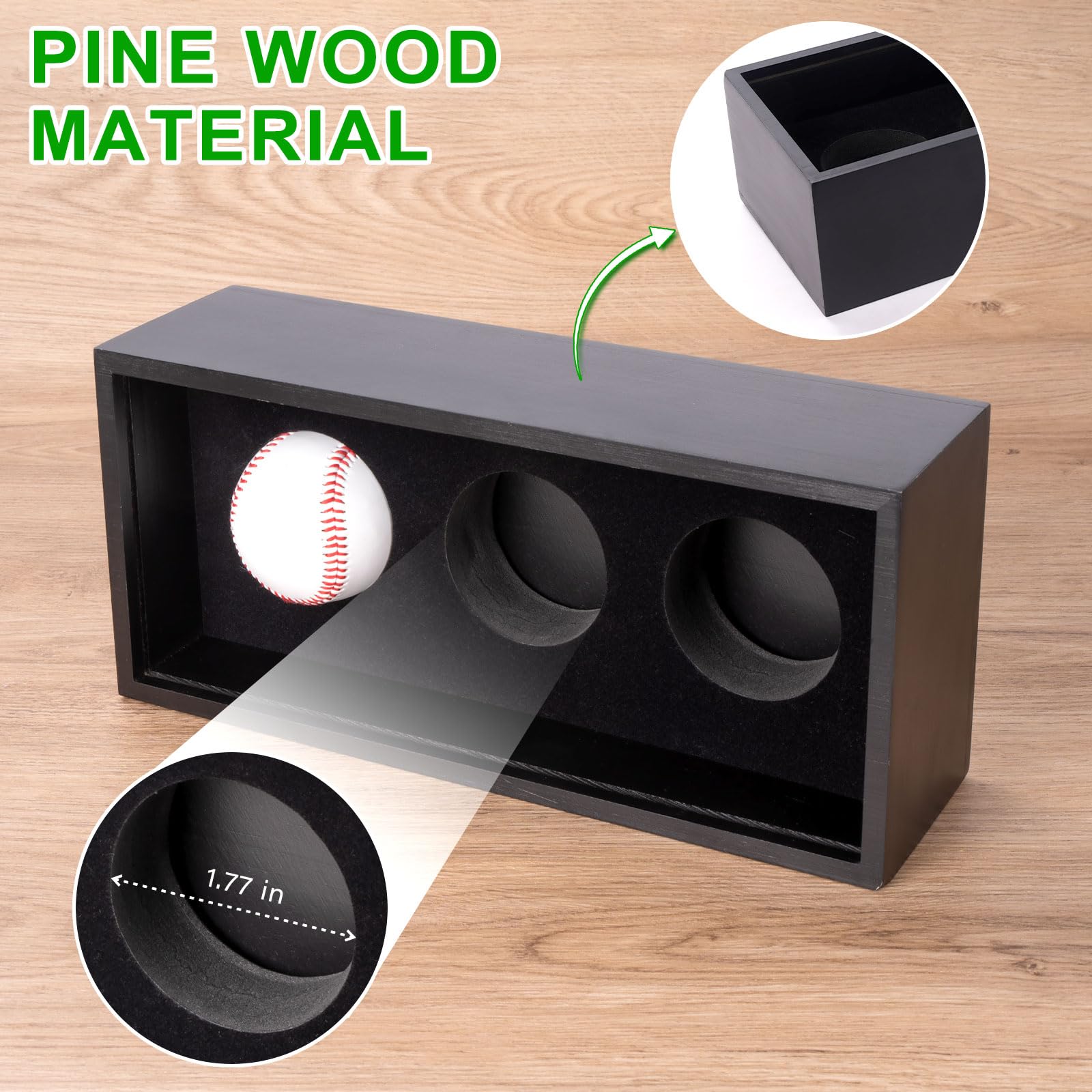 Acrylic Display Case Baseball Display Case, Baseball Holder Display ...