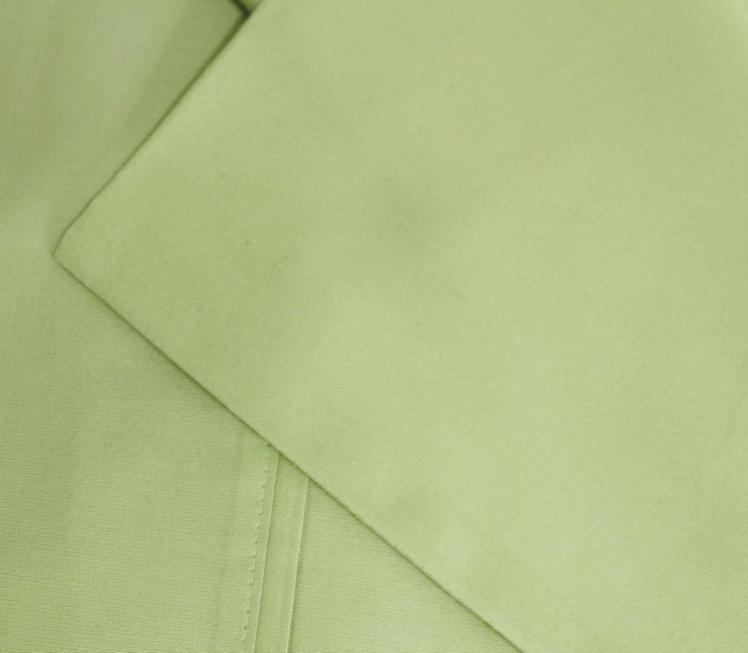 COTTON CRAFT - Ultra-Soft 400-Thread-Count King Size Sheet Set in Sage, Premium 100% Pure Combed Cotton, 4-Piece Sateen Bedding Set with 1 Deep-Pocket Fitted Sheet, 1 Flat Sheet & 2 Pillowcases