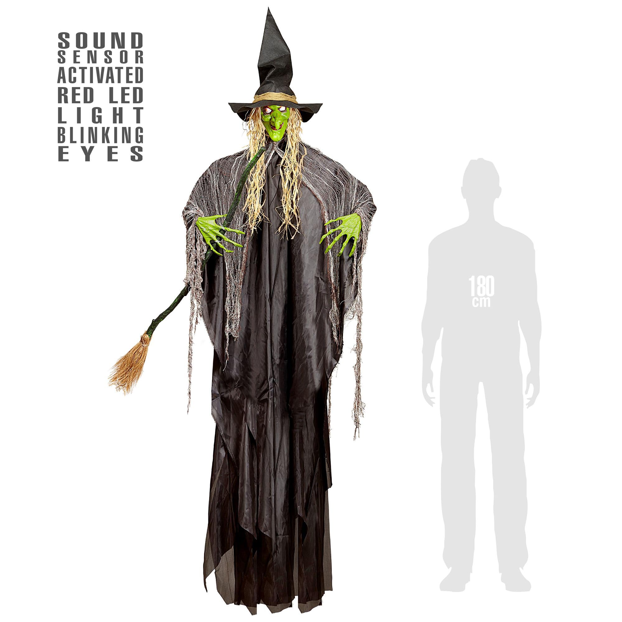 Set Trucco Strega Per Bambine Con Accessori – Ideale Per Halloween E Carnevale – Widmann