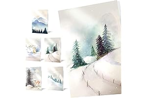 UNICEF Christmas Cards Boxed 2021: Snowy Scenes