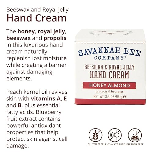 Miniatura 2 de Savannah Bee Company Crema de manos de cera de abejas - Crema reparadora hidratante de manos