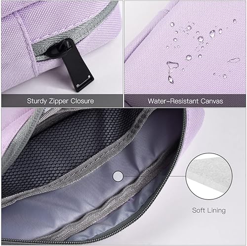 Miniatura 4 de Bolsa universal para accesorios electrónicos, paquete de 2 bolsas de transporte suaves y portátiles, organizador de cables de alambre para disco