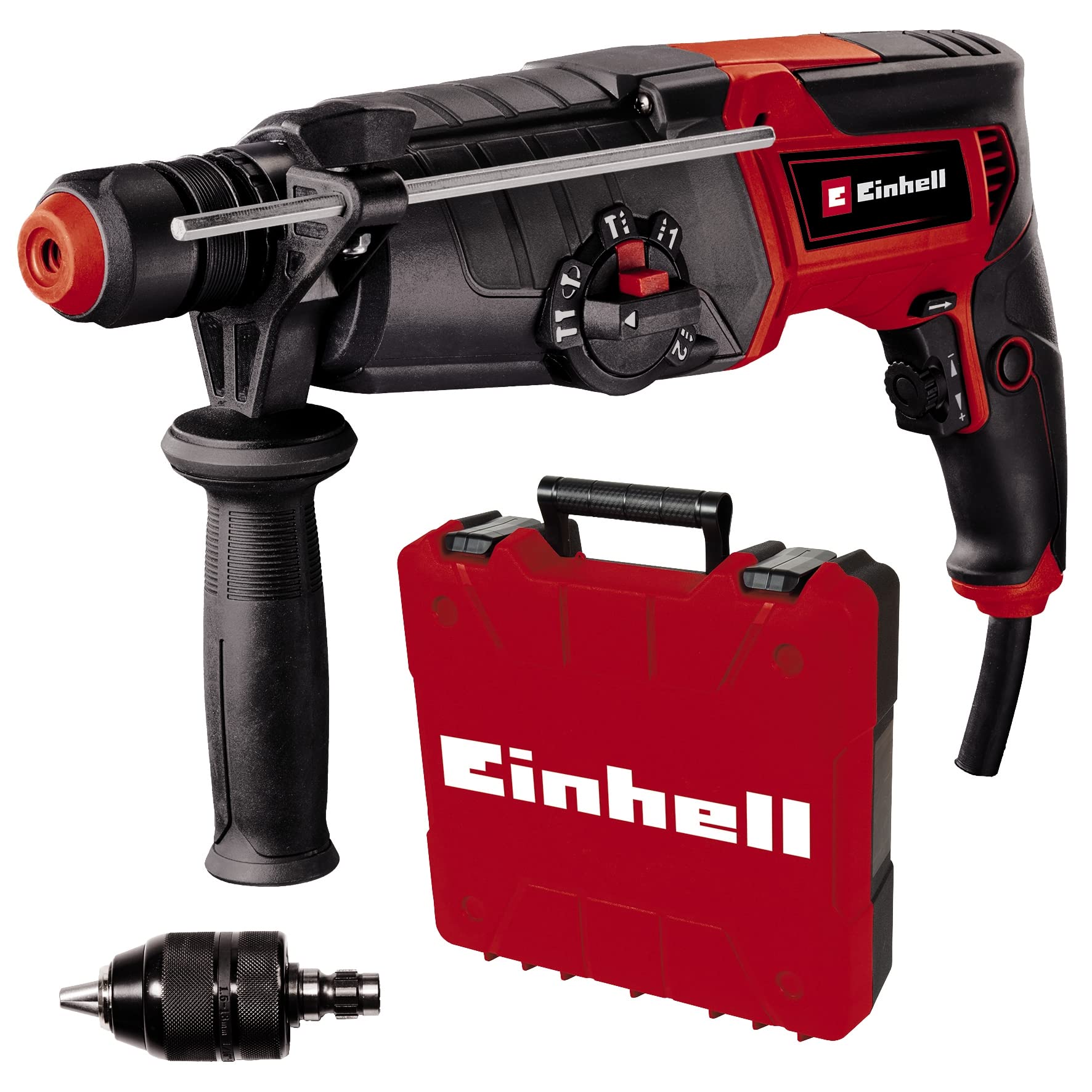Einhell TE-RH 950 5F Hammer Drill (3 J, 950 W, SDS Plus Chuck, Depth Stop) Delivered in E-Box