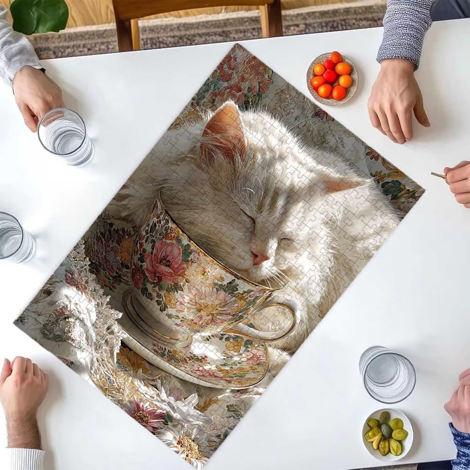 Puzzle dla dorosłych 5000 elementów 156 x 105 cm puzzle dla dorosłych gra edukacyjna wyzwanie zabawki 5000 elementów dla dzieci, kolorowa układanka do majsterkowania do dekoracji wnętrz PjY10052 7-3