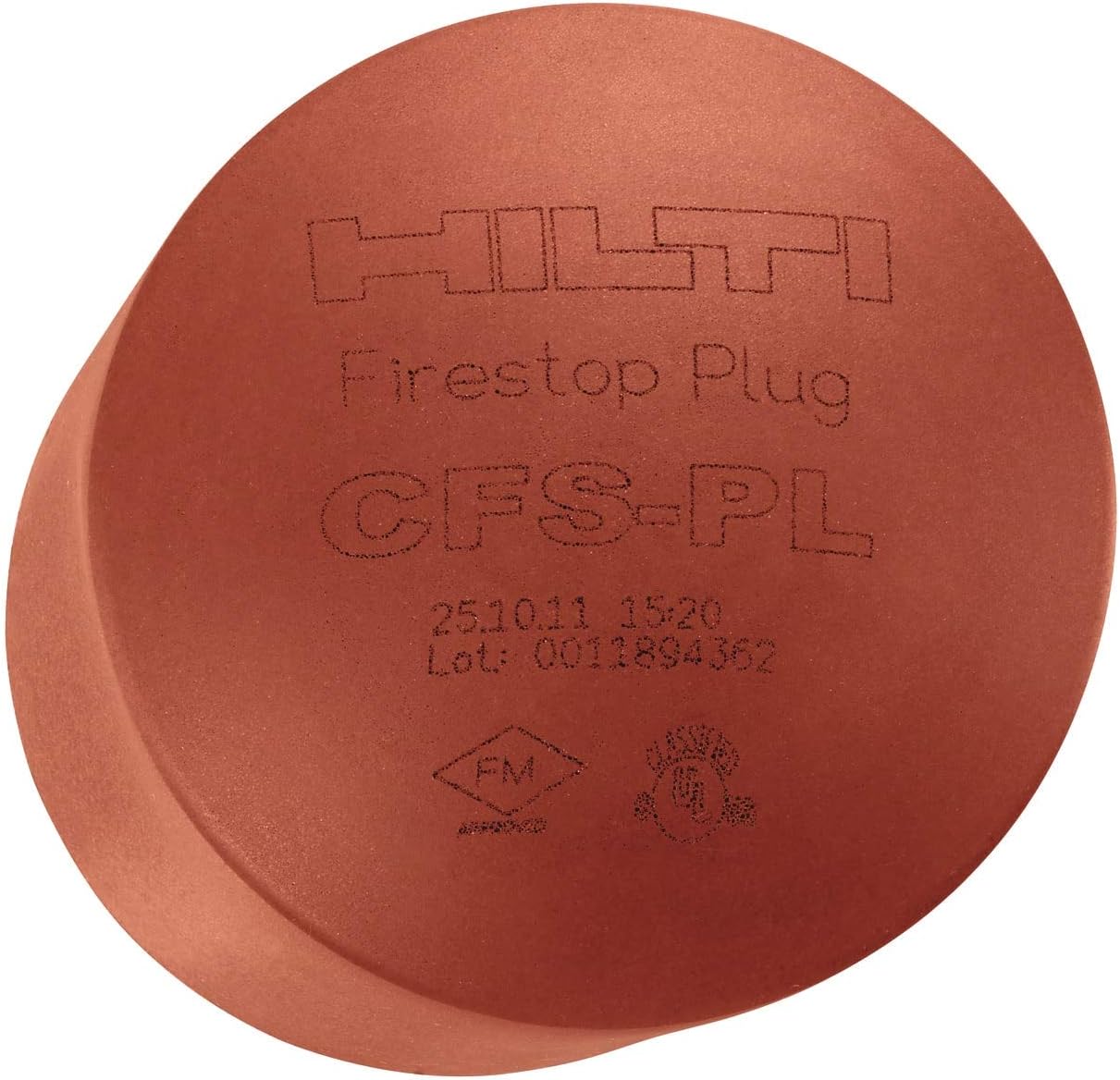 HIlti 2030021 Firestop Plug CFS-PL 2" case of 10 firestop fire Protection