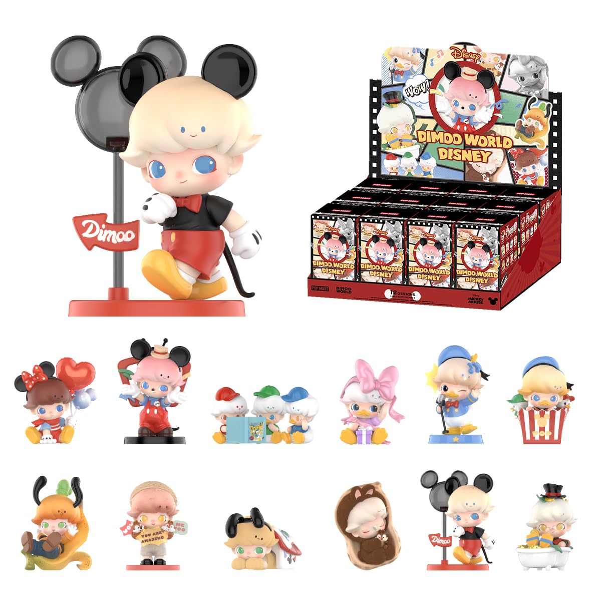 【店舗限定商品】DIMOO WORLD アソートボックス Amazon.co.jp: 【POP MART 公式ストア】DIMOO WORLD × DISNEY シリーズ