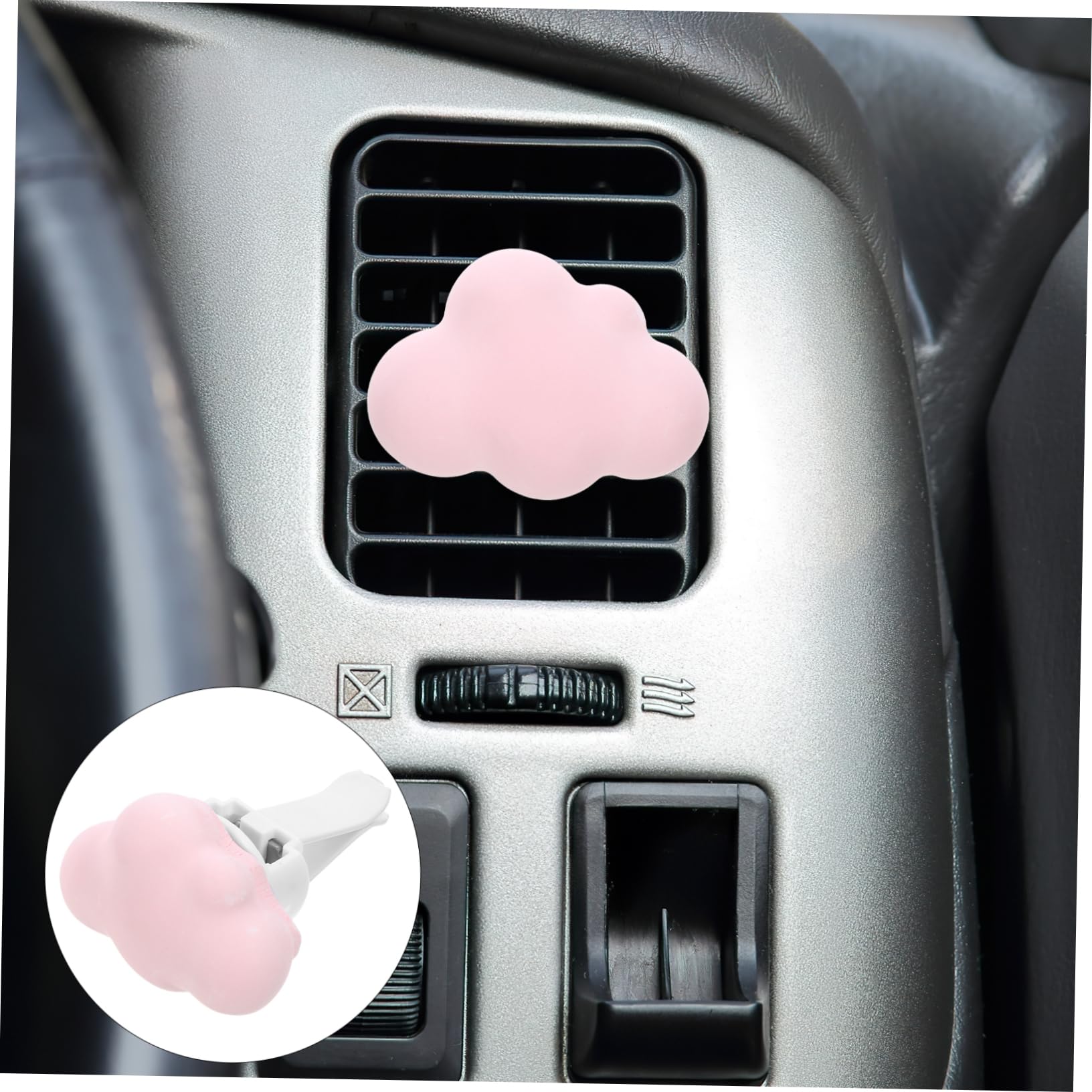 ULTECHNOVO 10 Stk Auto Parfüm Dekoration Diffusor Clips Armaturenbrett Zubehör Für Autoentlüftungen Entlüftungsklammern Auto-lüftungsdekor Luftauslass-erfrischer Aroma-clip