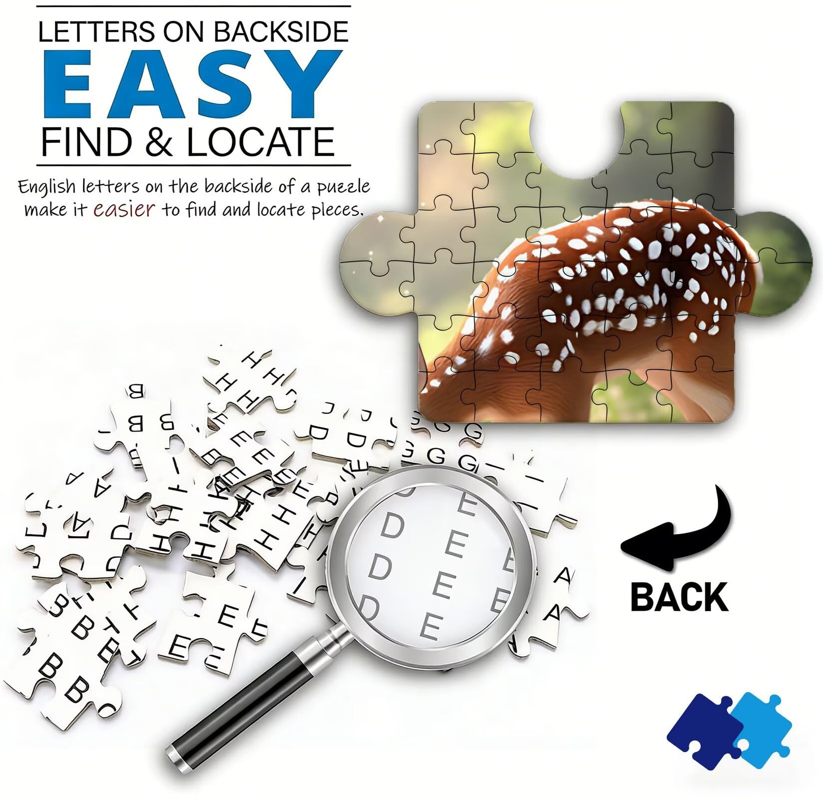 Puzzle 1500 elementów, drewniane puzzle dla dorosłych – Impossible Puzzle 87 x 57 cm niffy gra myśleniowa i łamigłówka dla kobiet i mężczyzn, gra rodzinna na wieczory z grami, prezent dla kobiet, REH