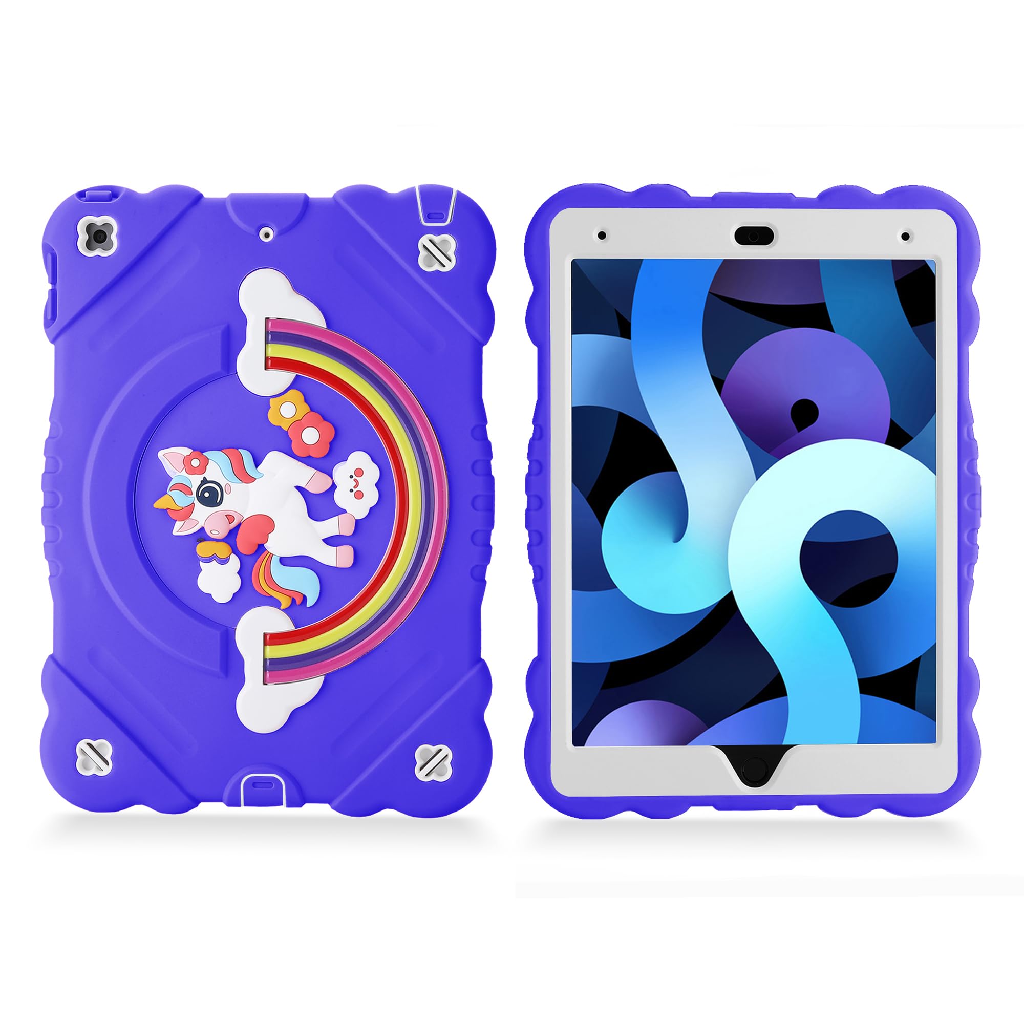 XZC Custodia per iPad 9/8/7a generazione da 10,2 pollici