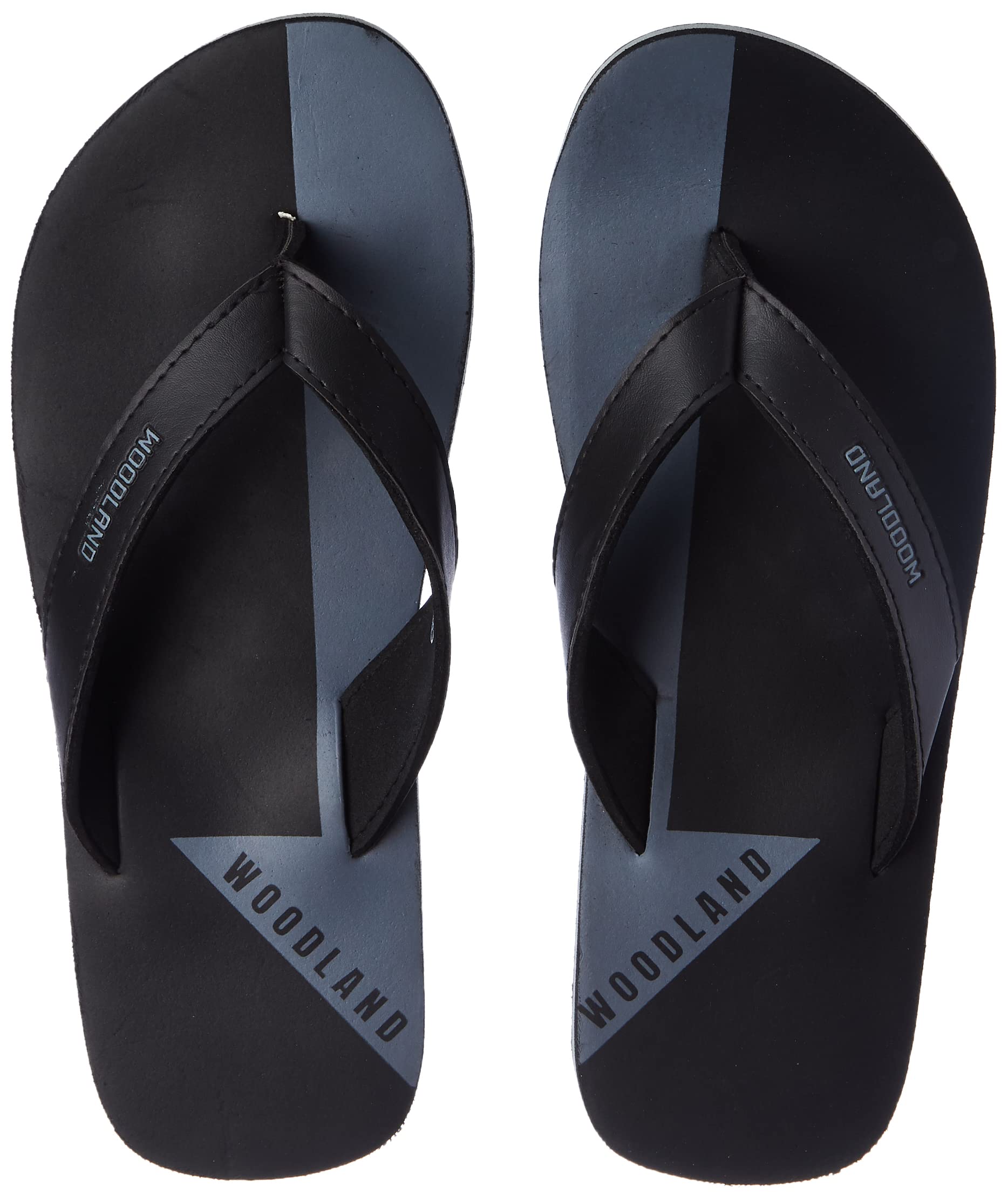 Buy Woodland Men's Black FlipFlop-6 UK 40 EU (FF 4128021) at