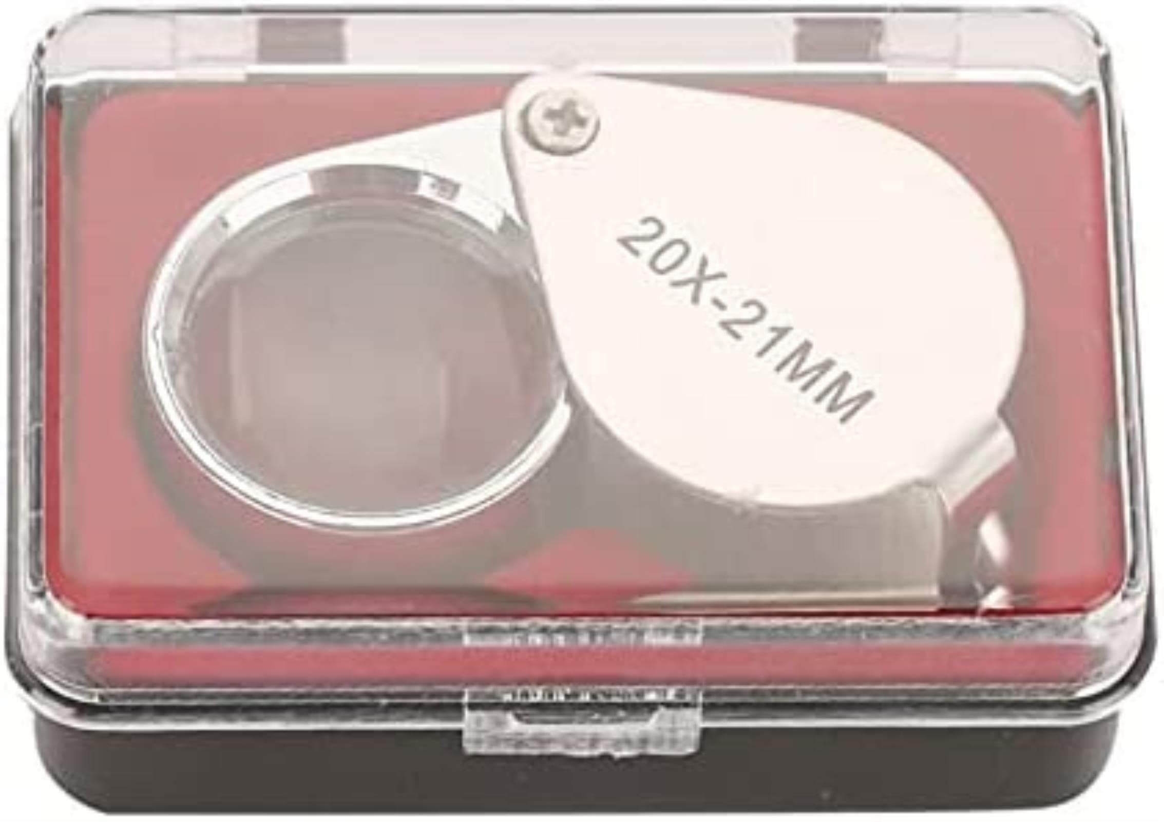 Amazon.co.jp: 拡大鏡 30X / 20X ポータブル虫眼鏡レンズ ガラス製