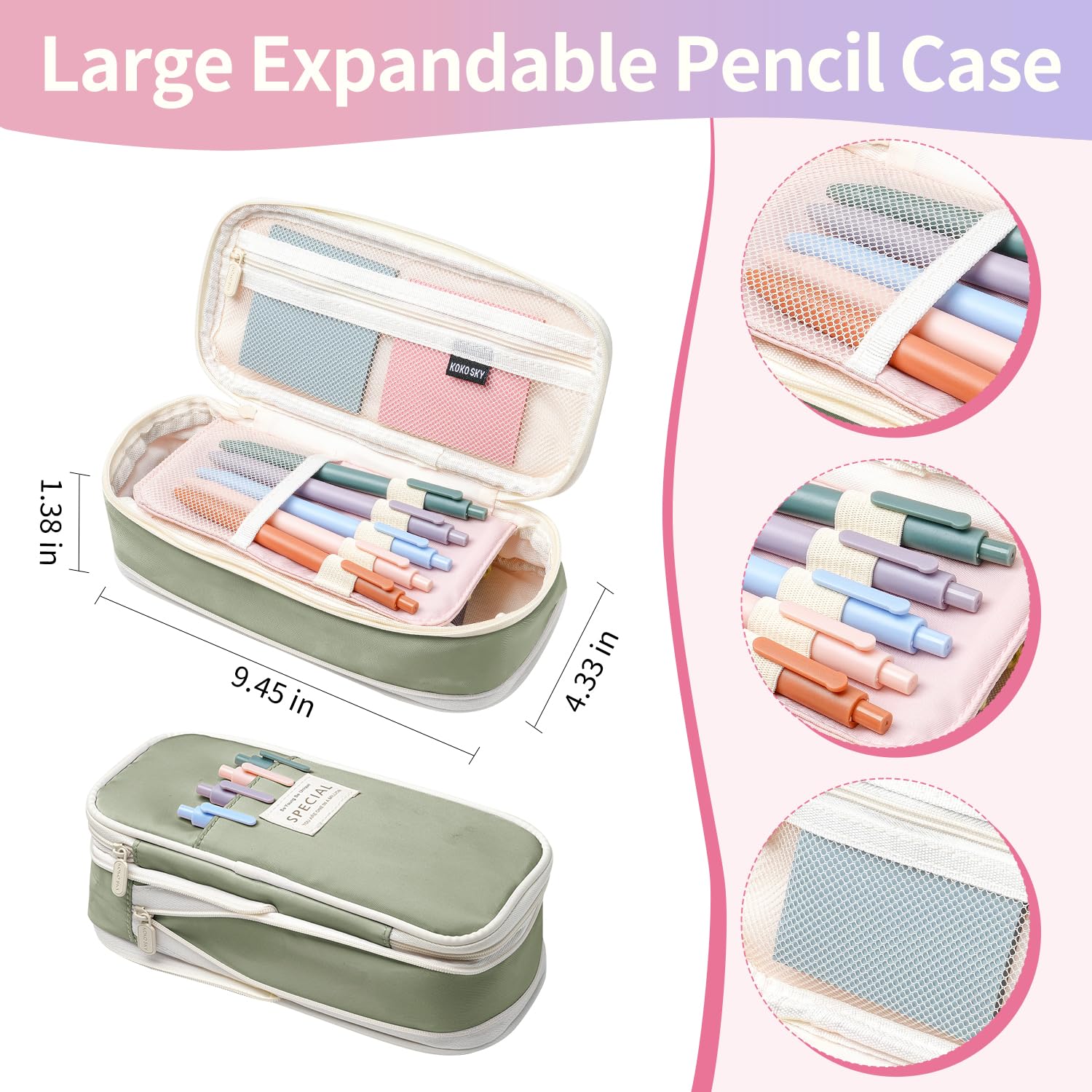 KOPKOFT Suministros de estudio bíblico, kit de diario bíblico para mujeres con diario, estuche para bolígrafos, pestañas, resaltadores y bolígrafos, kit de estudio bíblico para mujeres, regalos