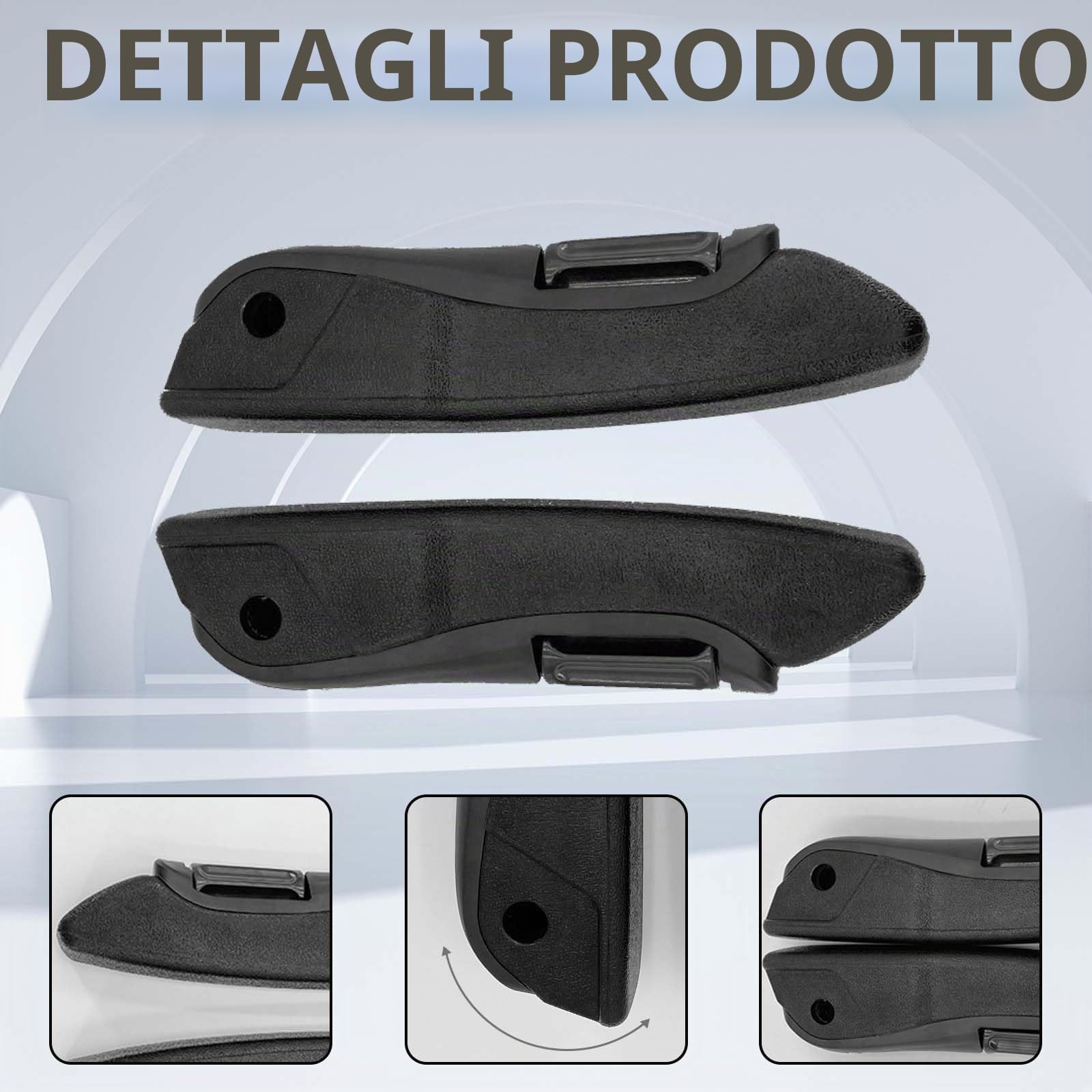 Coppia Di Braccioli Per Seggiolino Auto, Bracciolo Universale Per Auto Bracciolo Regolabile 0-120 Gradi 38,5cm Bracciolo Per Sedile Universale Regolabile Telaio Portatile Per Camion Auto Camper T5 T6