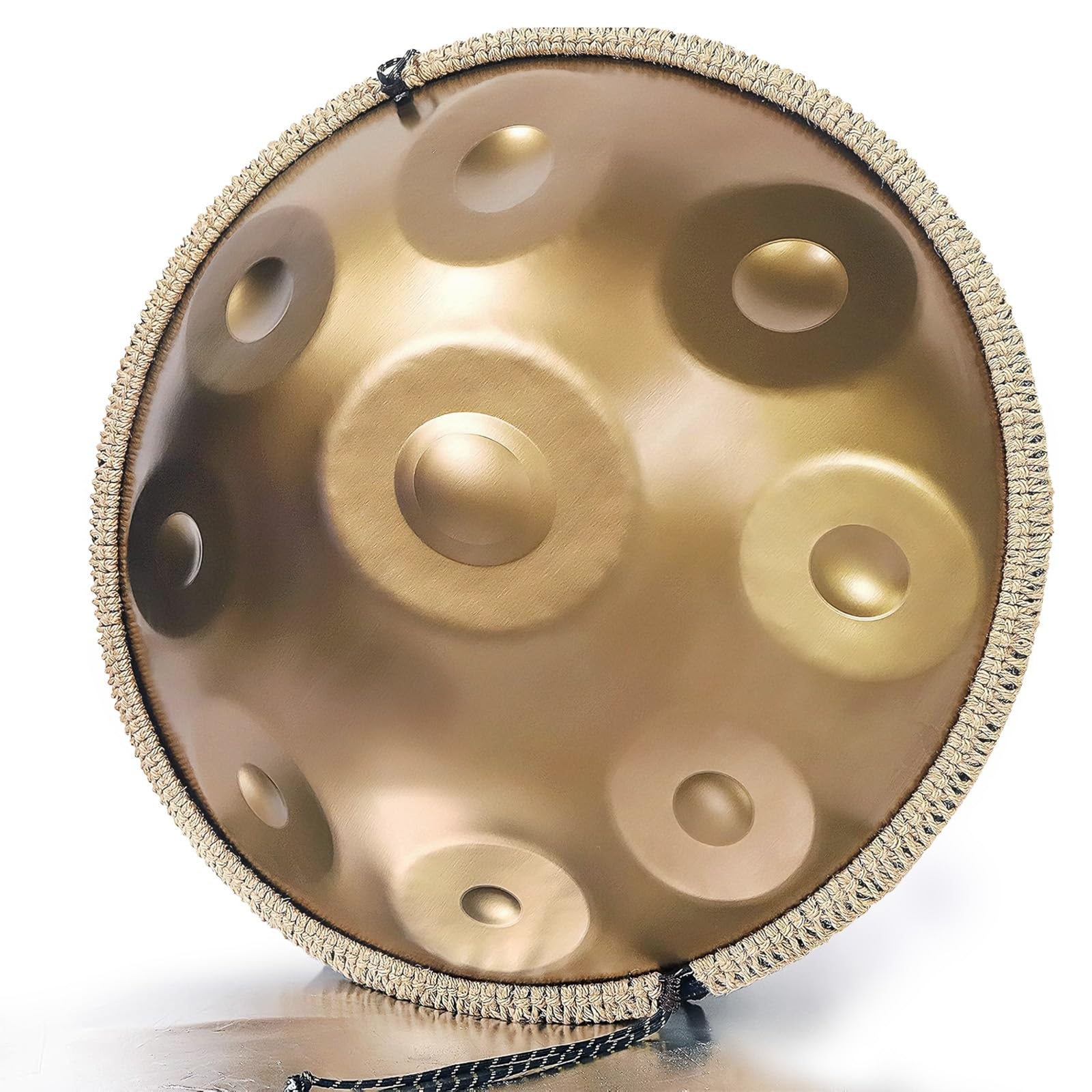 Handpan Drum 9 Notes, 432Hz D Minor Kurd Hand Drums Instrument for