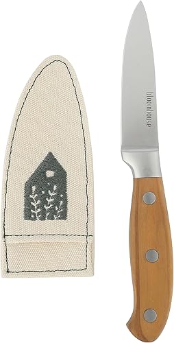 Miniatura 4 de Oprah's Favorite Things - Cuchillo de pelar de acero alemán de 3.5 pulgadas con mango forjado de madera de olivo italiano