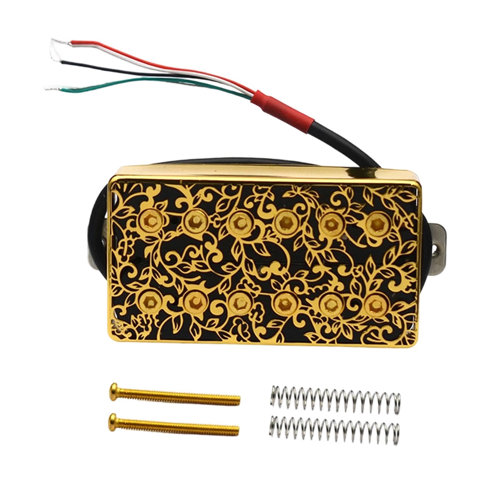 Generic Humbucker con Doppia Bobina, Facile Sostituzione, Accessorio 7,5 KΩ/15 KΩ per Chitarra Elettrica, Ideale per Concerti E Gruppi Musicali, 50mm