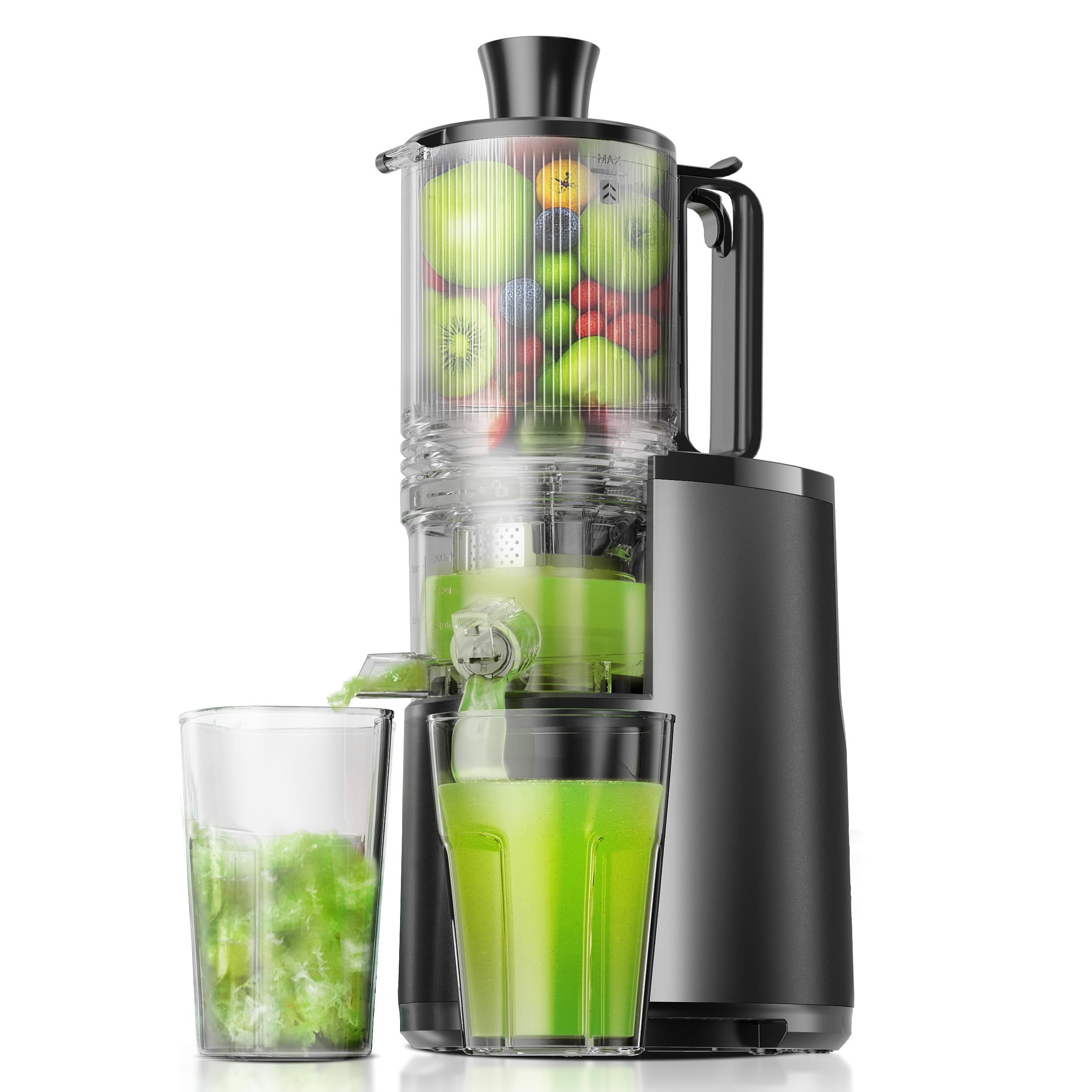 Cold Press Juicer, EUHOMY 5.6