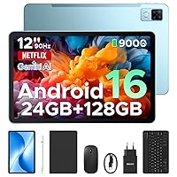 DOOGEE U12 Tablet con Tastiera Android 16, Tablet 12 Pollici