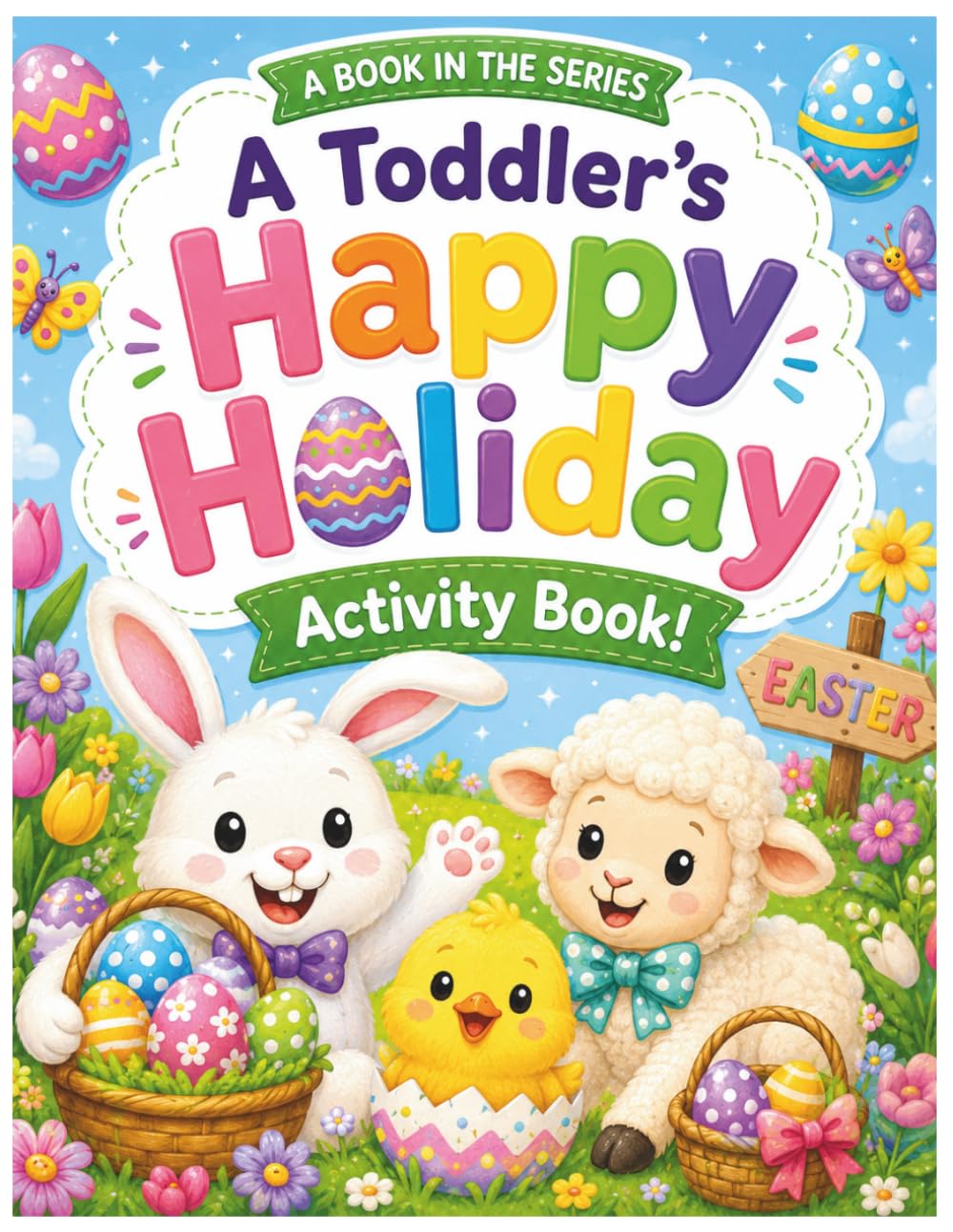 Easter Activity Book for Kids: Coloring, Tracing, Counting, Matching & Dot Marker Easter Activities for Preschoolers and Toddlers (Holiday Activity Books for Kids)