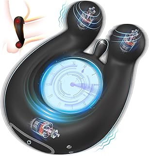 Vibrating Penis Ring，sex-love，Cock Ring for Sex Pleasure，Testicle Sex Toy for Couples，three motors，9 Powerful Vibration Modes，Silicone Penis Ring Clitoral Stimulator with，Sex Toy for Men for Delay Ejaculation