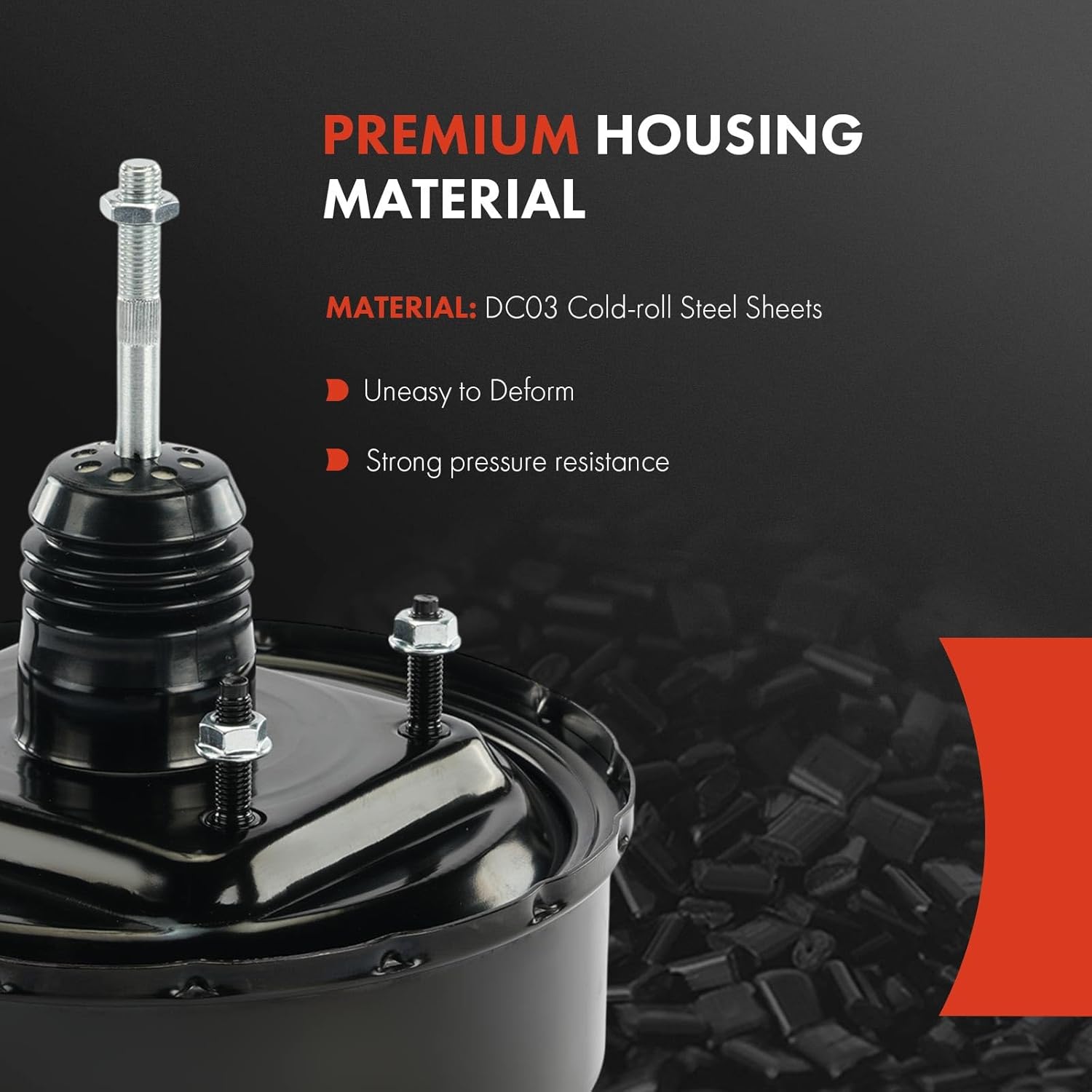 A-Premium Vacuum Power Brake Booster Compatible with Toyota 4Runner 1984-1985, Pickup 1984-1985