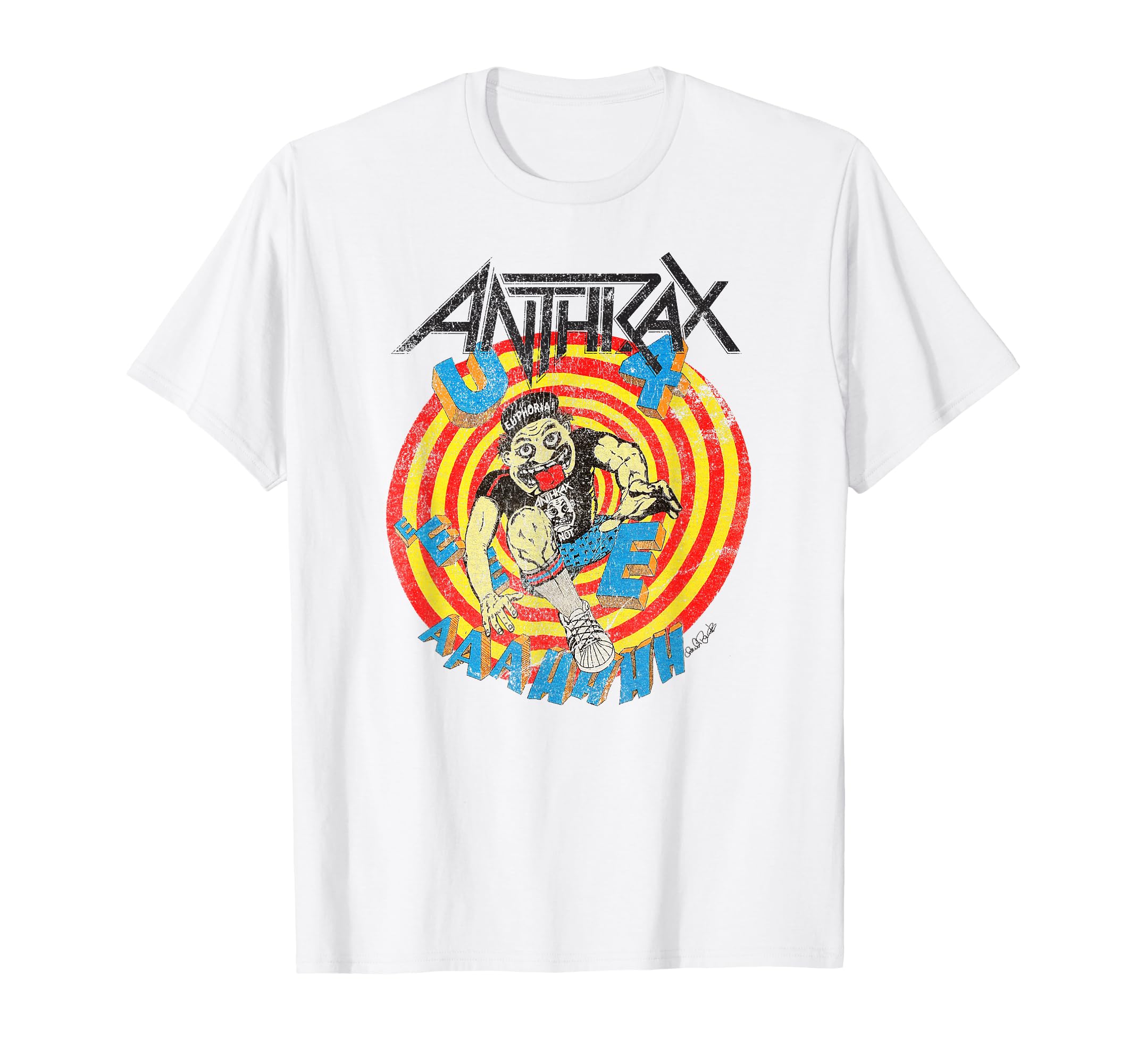 Anthrax – U4EAHHH T-Shirt : Amazon.co.uk: Fashion