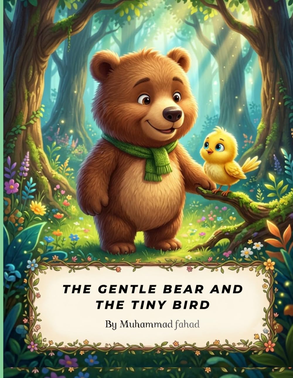 The Gentle Bear and the Tiny Bird: A Heartwarming Story About Friendship and Kindness (5-Minute Bedtime Jungle Adventures)