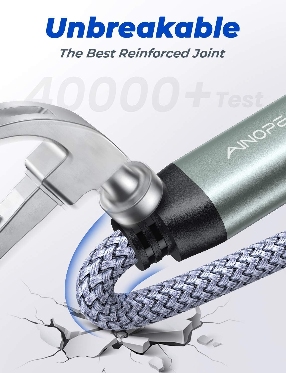 Bіg Sаlе 2 Pack USB C Charger Cable 3.1A Fast Charging [6.6FT] [Never Rupture] AINOPE QC3.0 USB C Cable Durable Braided Cord Compatible with Samsung Galaxy S20 S10 S9 S8 Plus Note 20 9 8 Pixel LG Moto