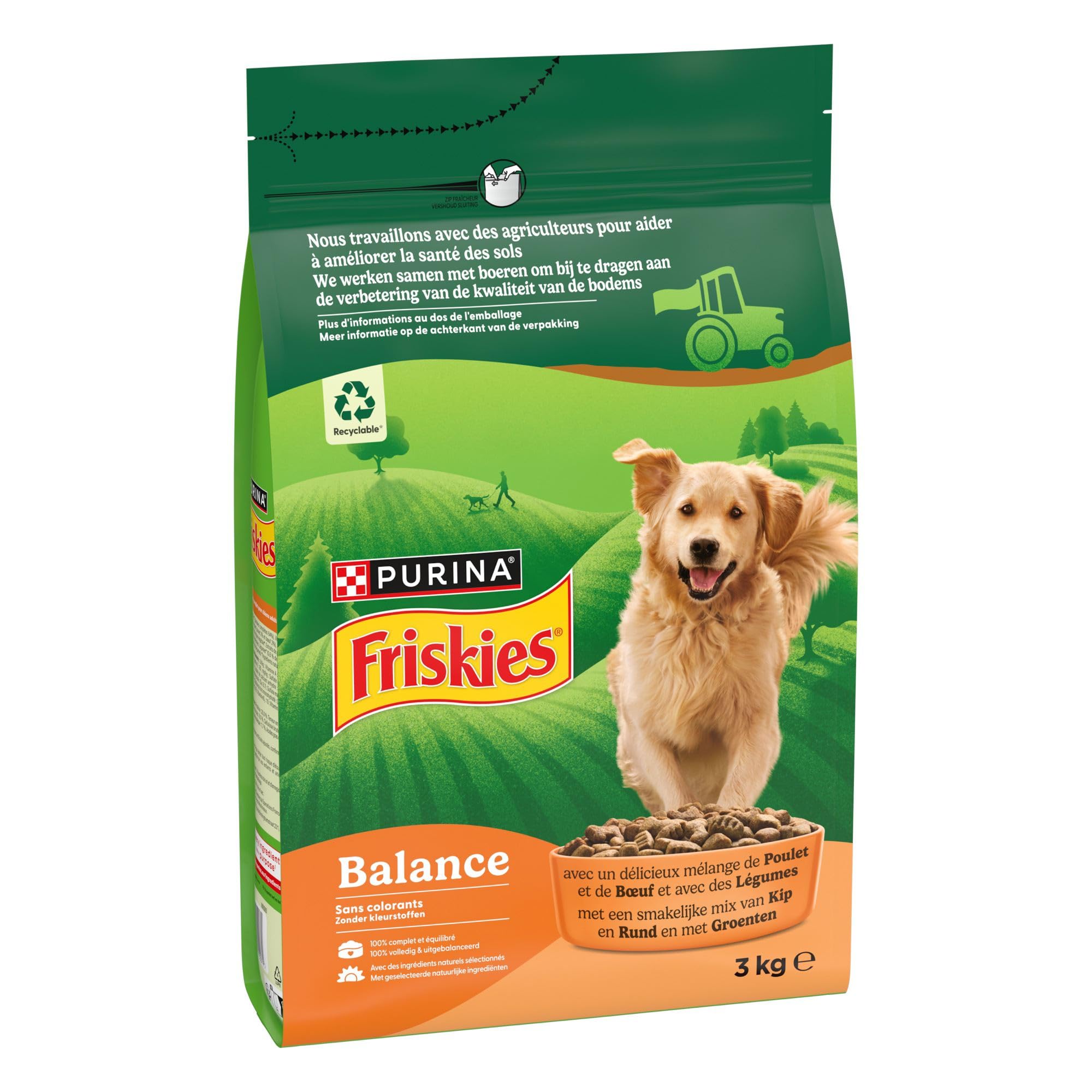 FRISKIES Karma dla psa Waga Kurczak Warzywa 3KG