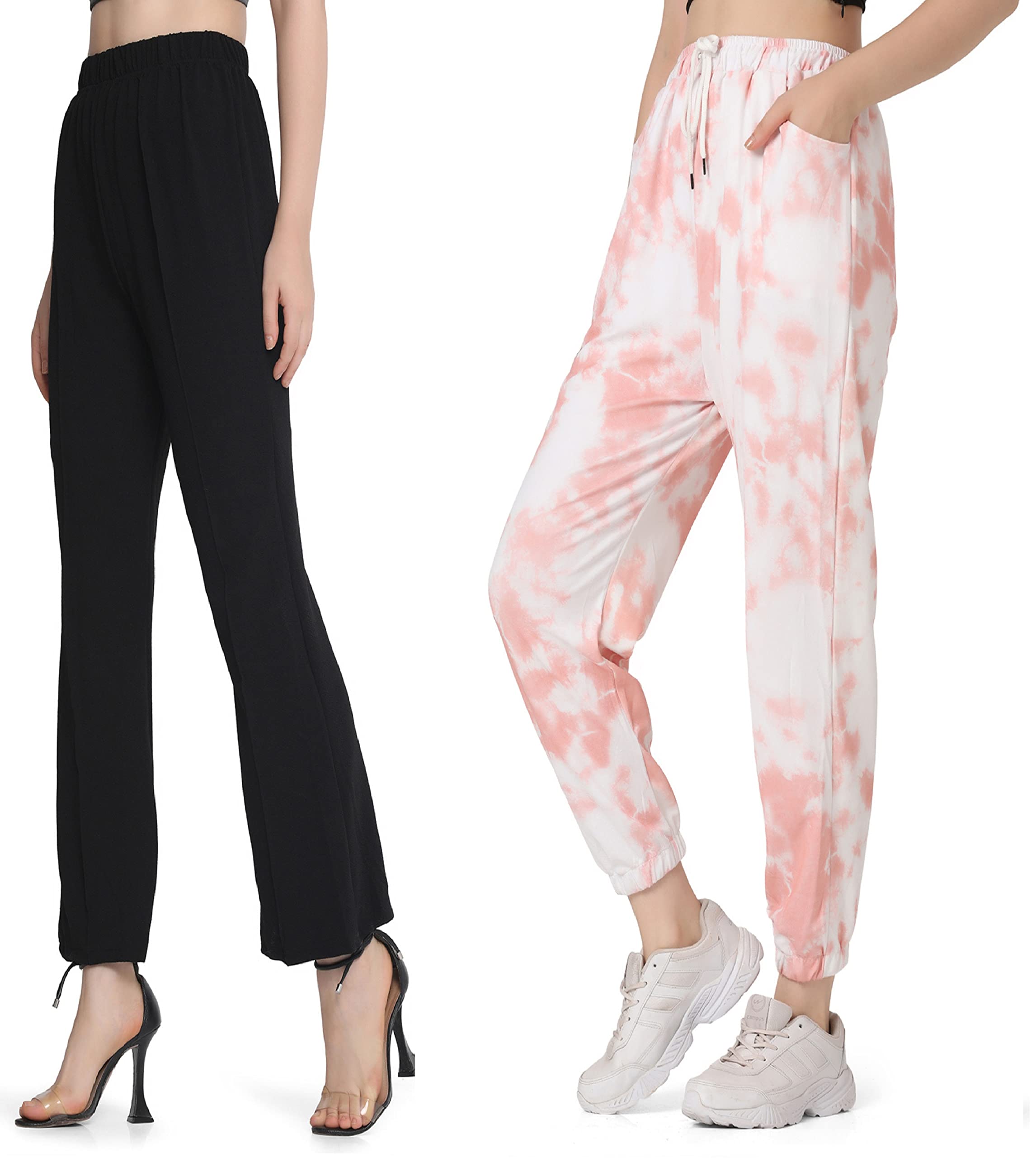 om sai latest creation Trousers for Women | Women Trousers | Women's High-Waisted Pant | Women Trousers Pants | Korean Trousers for Women-picture-54