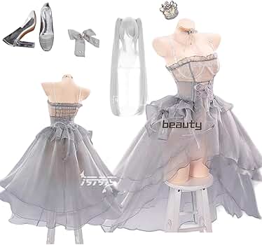 シンデレラ コスプレ衣装（ウィッグ、小物つき） Amazon.co.jp: [Beauty 出品] 小物付き 勝利の女神：NIKKE シンデレラ