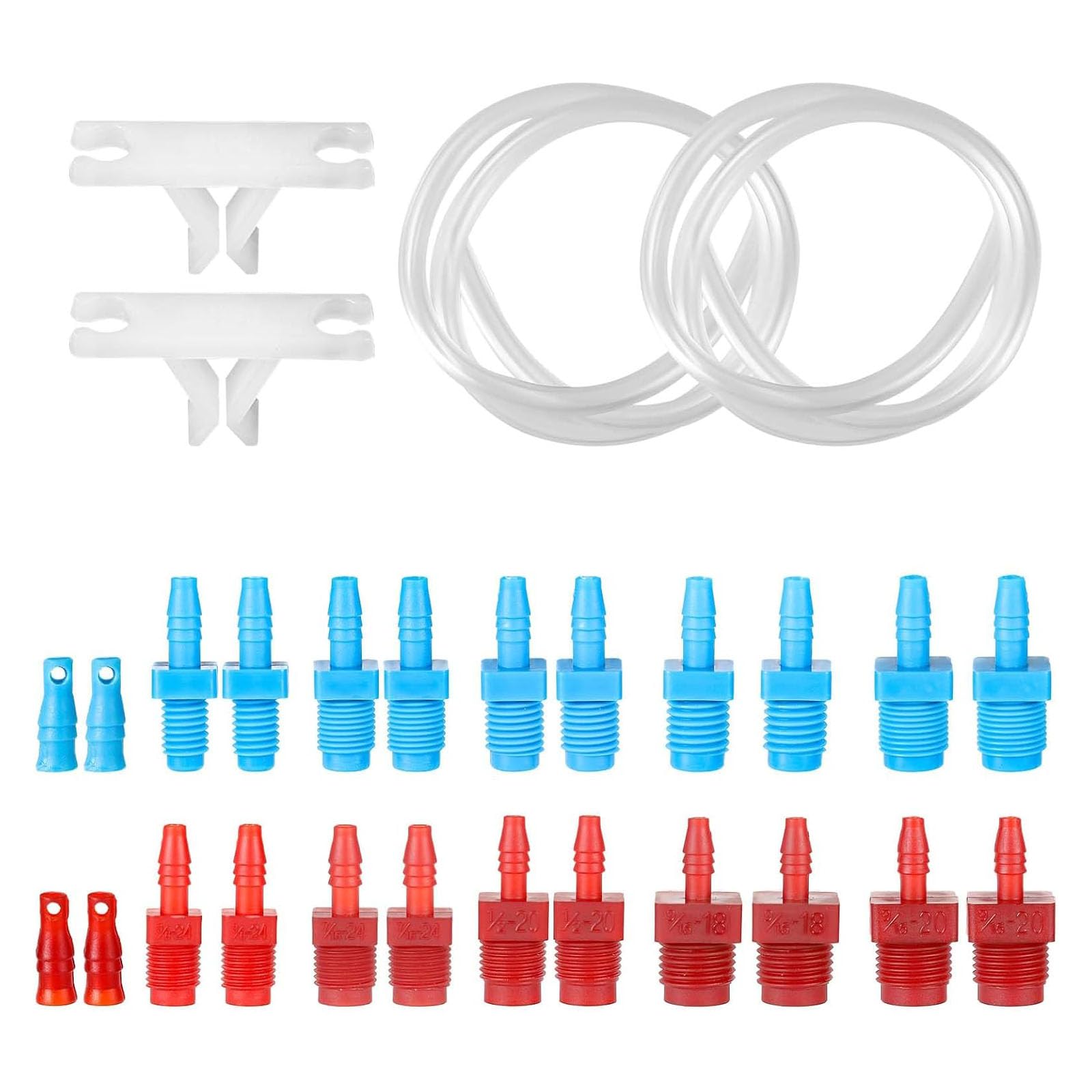 CUNZJIA High Efficiency Main Cylinder Bleeder Set with Metric Fittings for Most Vehicles Brake Systems Maintenance