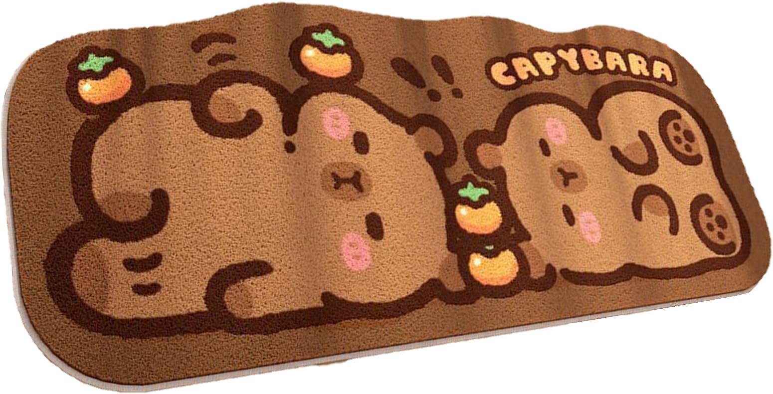 Tapis imitation cachemire antidérapant pour éviter les glissades au bureau