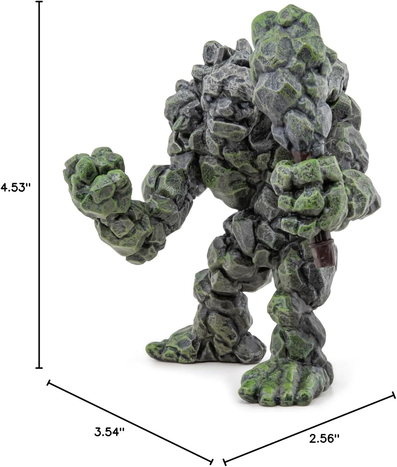 Papo - Realistic Stone Golem Figure - Ages 3+ - Fantasy & Medieval Collection - Creative Play Mythical Guardian - Gift Idea Toy for Girls and Boys